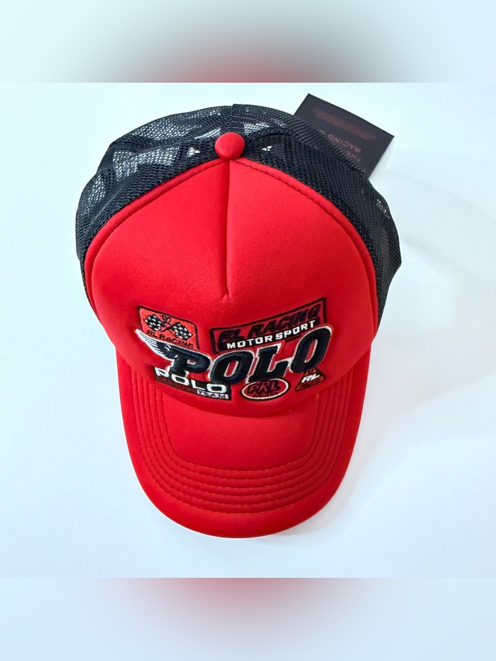 Ralph Lauren the polo red racing cap